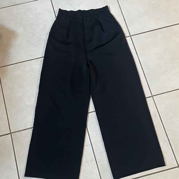 J.ING Pants - J.ING Black Wide-Leg Trousers